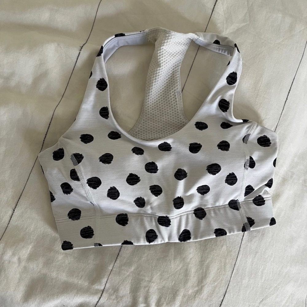 Outdoor voices polka dot bra